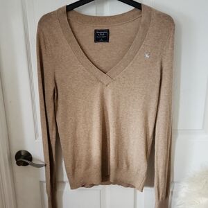 Abercrombie & Fitch Women's Tan Sweater sz M